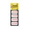 Fuel Stickers Unleaded Gas Sticker: Fuel Label for Gas Can & Outdoor Power Equipment, Hvy-Dty, 2''x1'', 48PK Z-2X1UGO-48PK - alternate 1